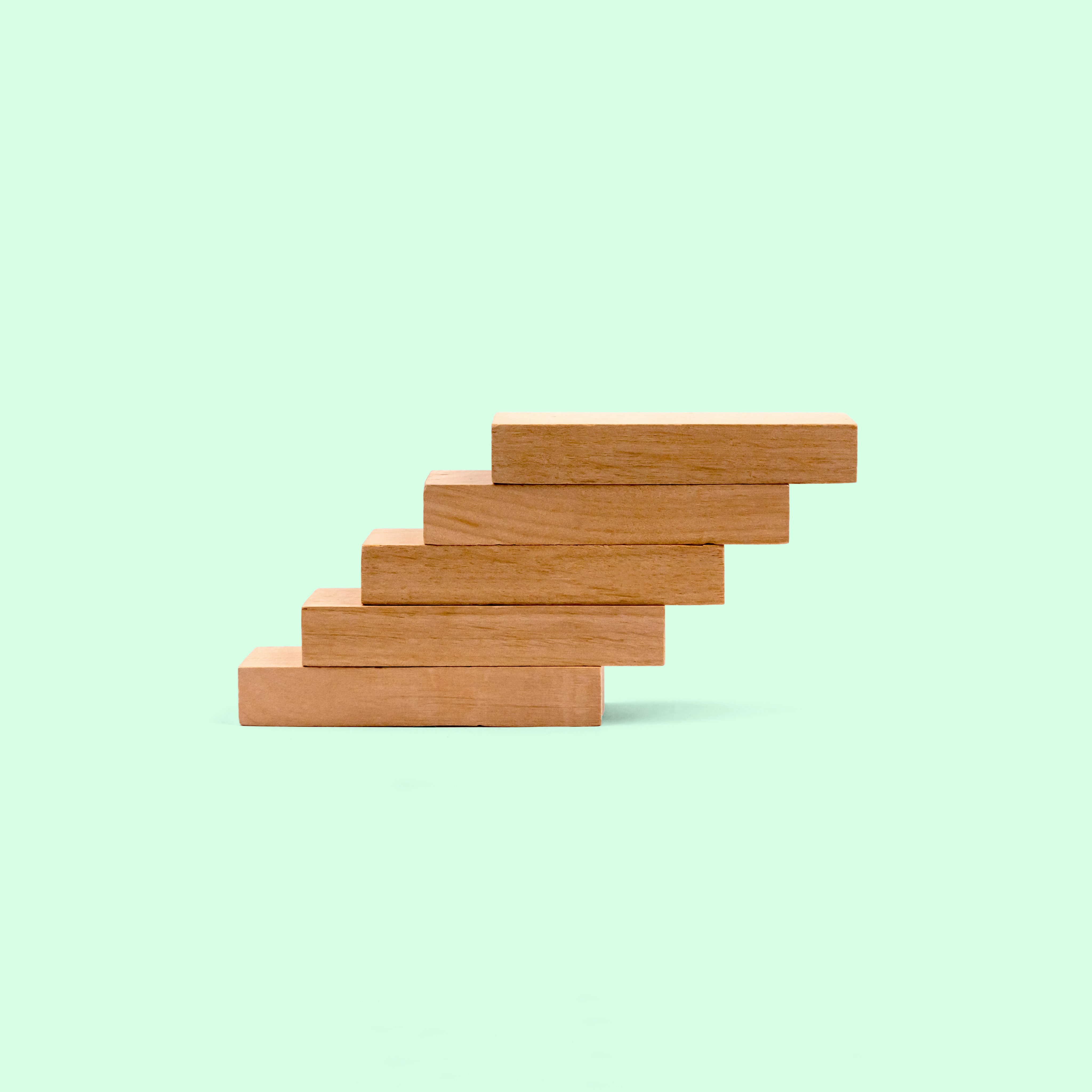 Stacked wood sticks